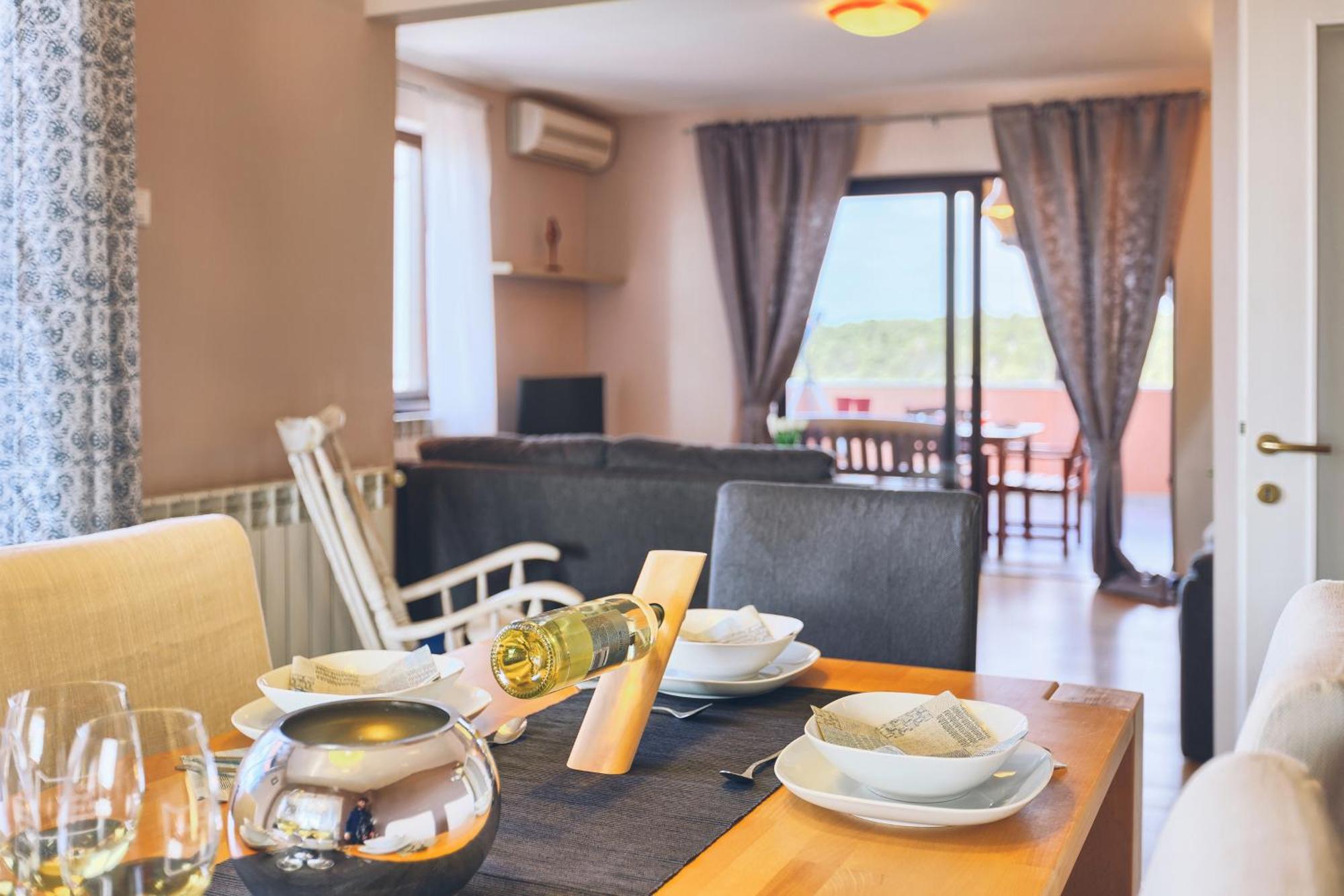 Ferienwohnung DEA Vista amazing sunsets Banjole Exterior foto